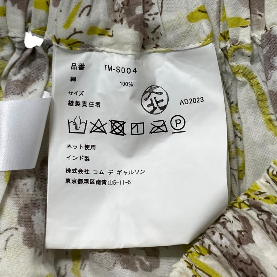 値下げ】TAO COMME des GARCONS 24SS 花柄フレアロングスカート TM 