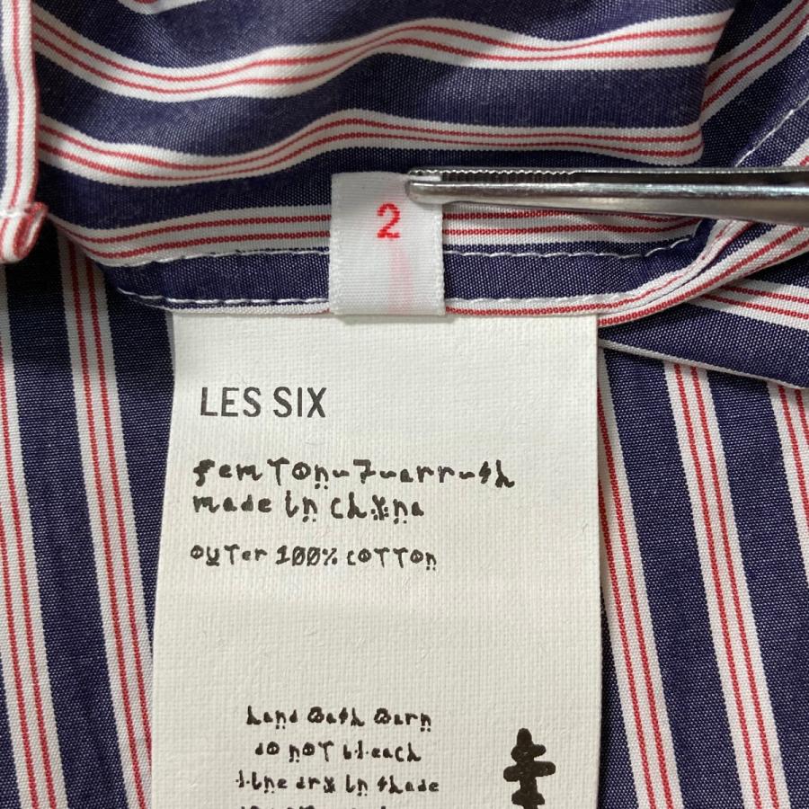 LES SIX（レシス） 【値下げ】LES SIX arrested shirt コットン