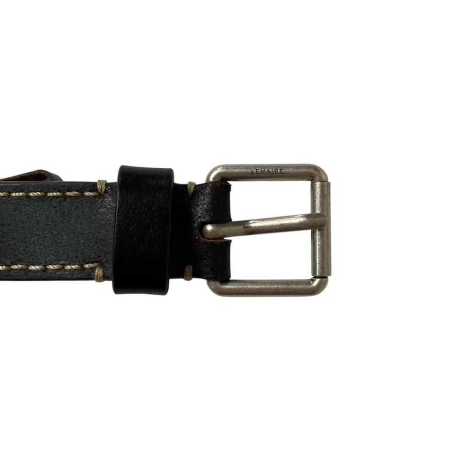 LEMAIRE ベルト LEMAIRE ルメール SS25 ALMOND STUD BELT 20 / D.BRW - NUBIAN