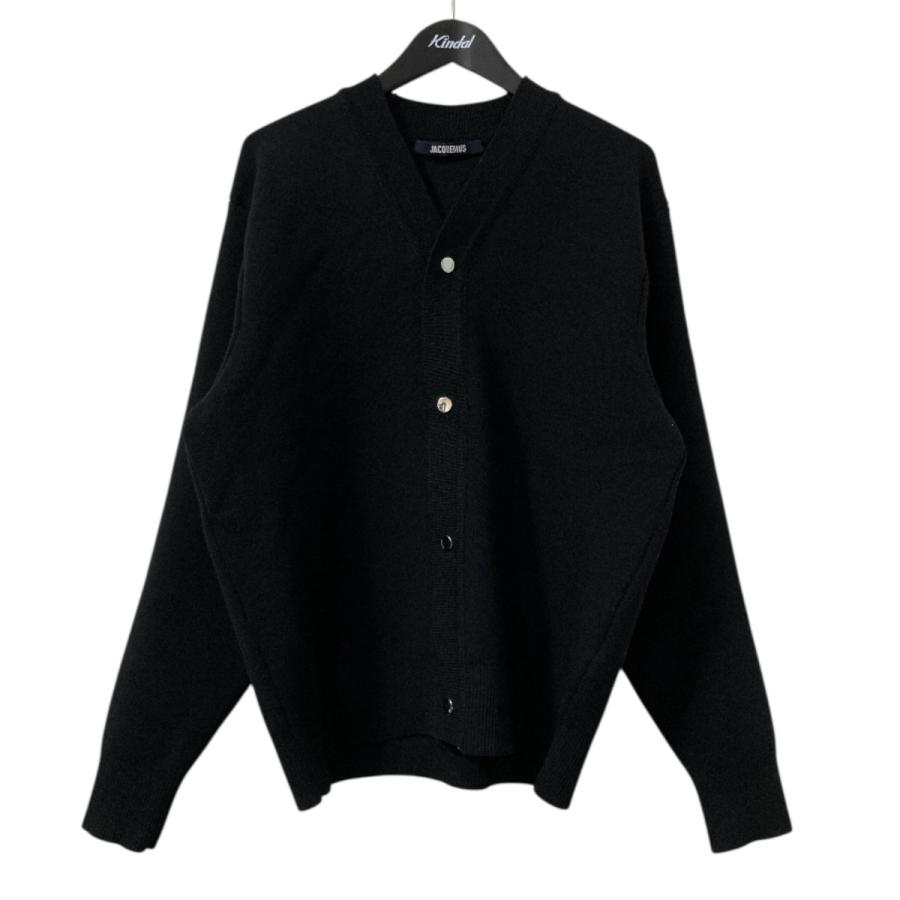 JACQUEMUS（ジャックムス） 厚手Vネックカーディガン 246KN292 2359