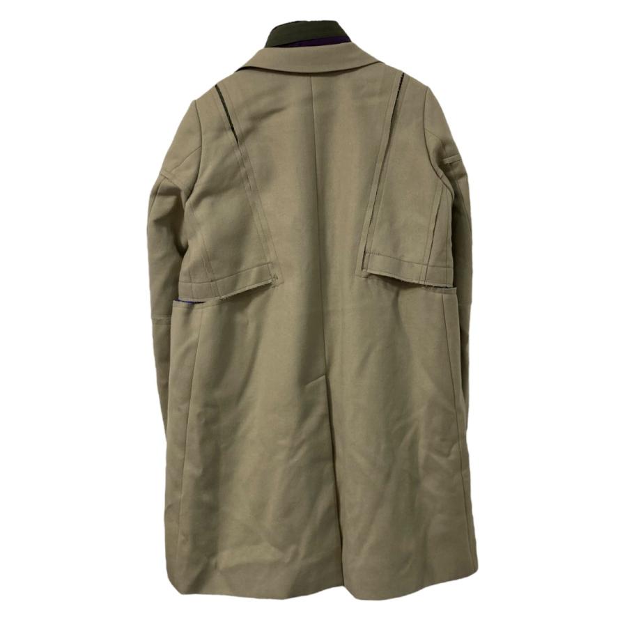 sacai（サカイ） sacai 21AW Wool Melton Coat ジップコート 21-02616M