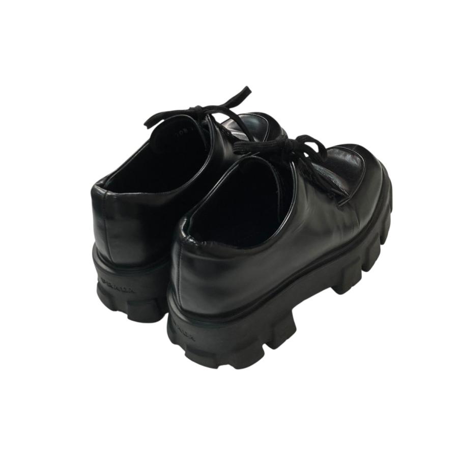 PRADA（プラダ） モノリス レザーシューズ 708 ブラック サイズ：36 1