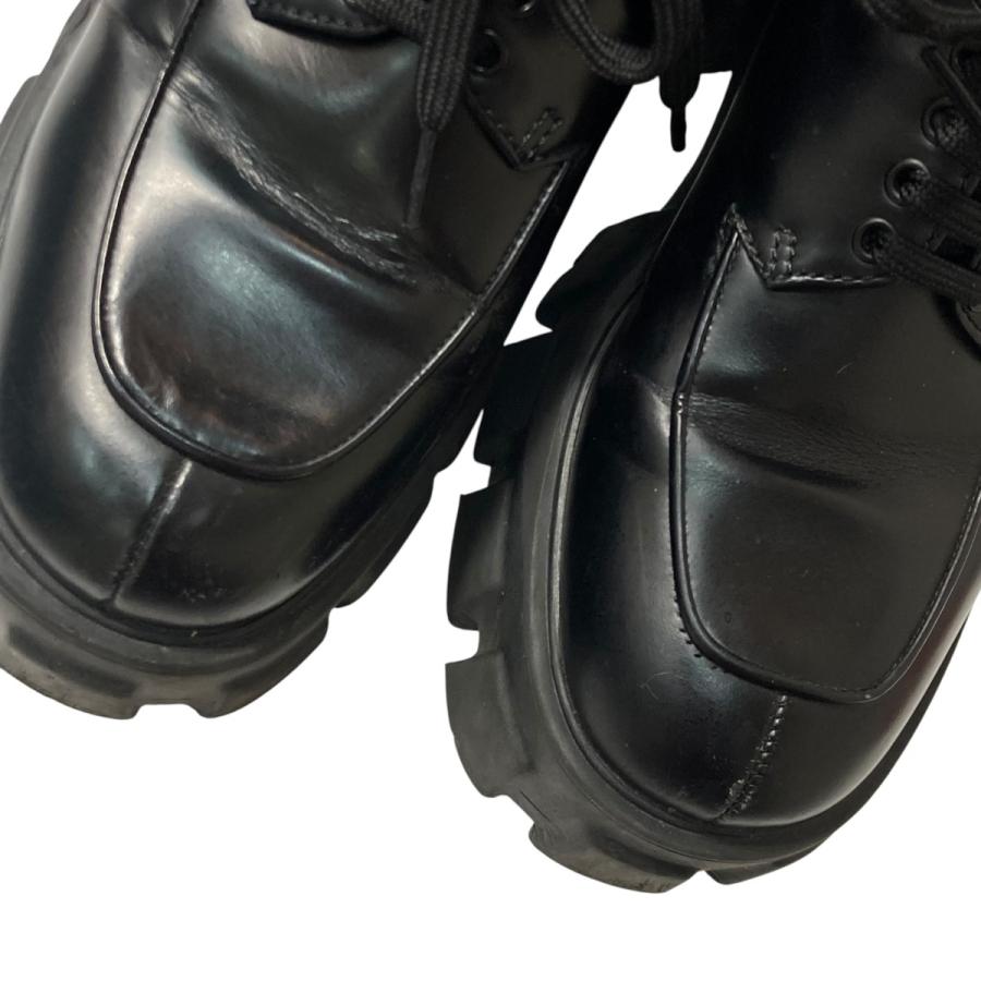 PRADA（プラダ） モノリス レザーシューズ 708 ブラック サイズ：36 1 