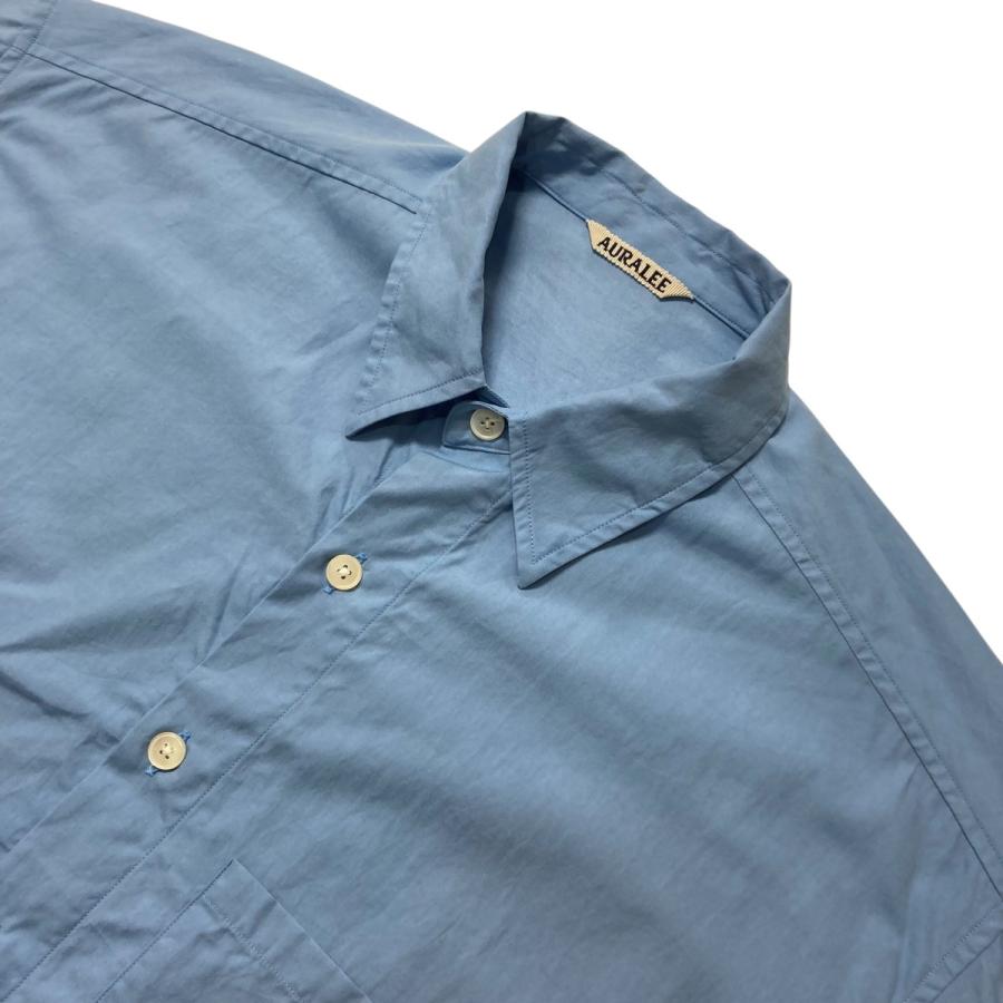 AURALEE（オーラリー） AURALEE 25SS WASHED FINX TWILL BIG HALF