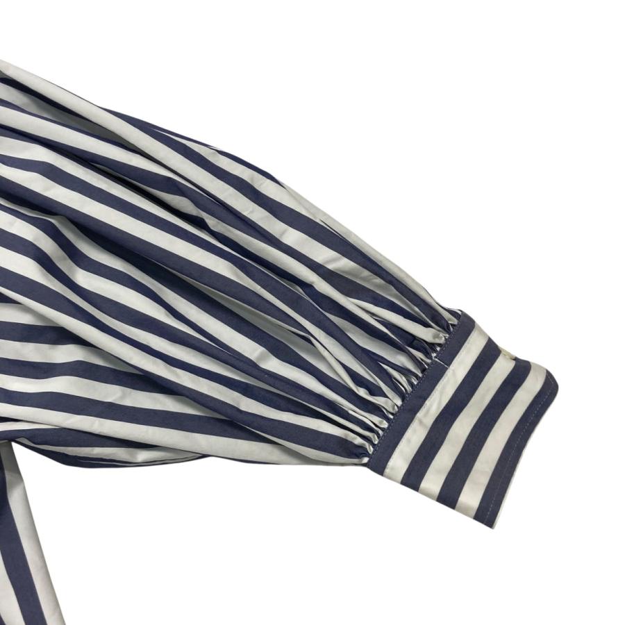HYKE（ハイク） 【値下げ】HYKE 22SS T／C STRIPED GATHERED DRESS