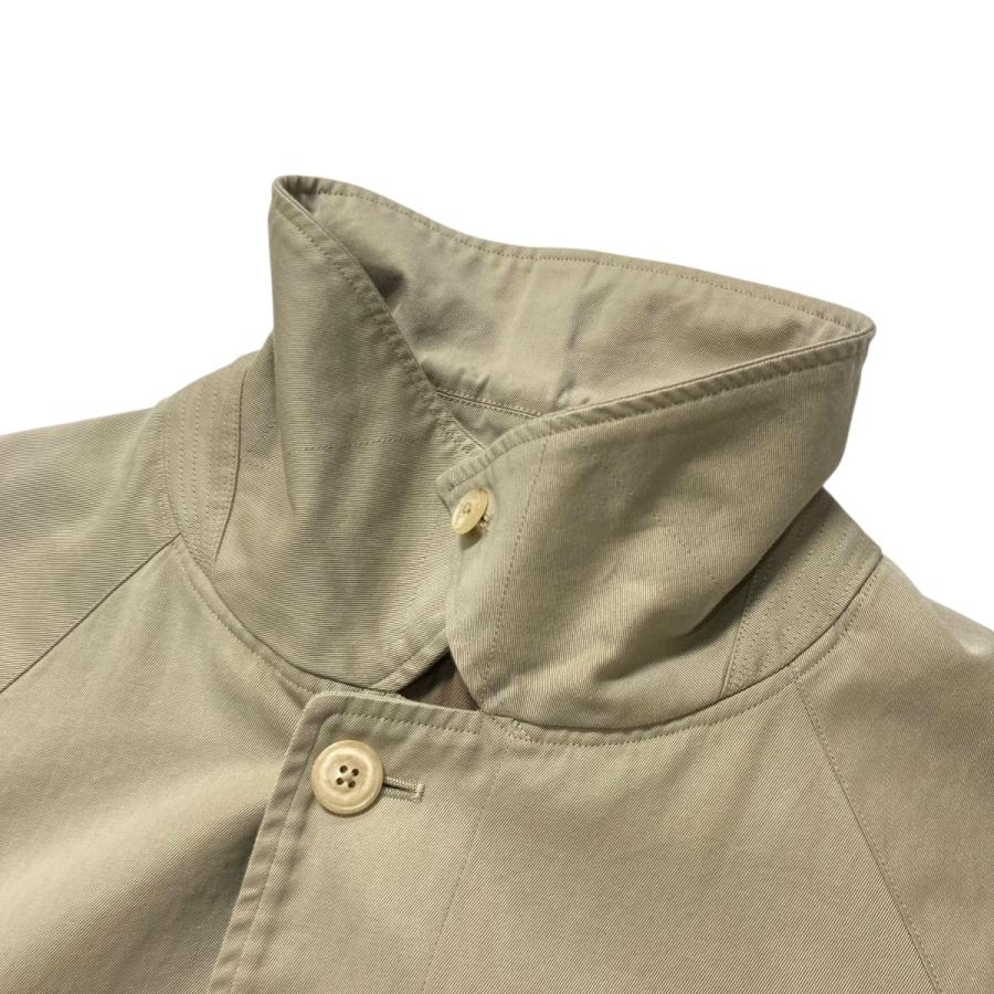 コモリ COMOLI 24AW コットンギャバ バルカラーコート A03 04002 ベージュ サイズ：3の画像