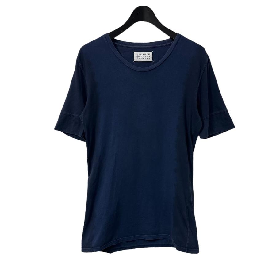 マルジェラ Tシャツ ネイビー M 正規品 メンズ MaisonMargiela Maison Margiela メゾンマルジェラ コットンTシャツ ネイビー