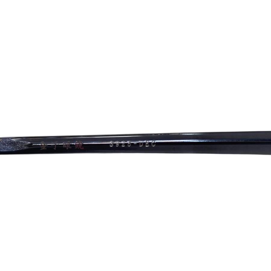金子眼鏡店 【値下げ】金子眼鏡 METAL 眼鏡 KMP 21 ネイビー レンズ