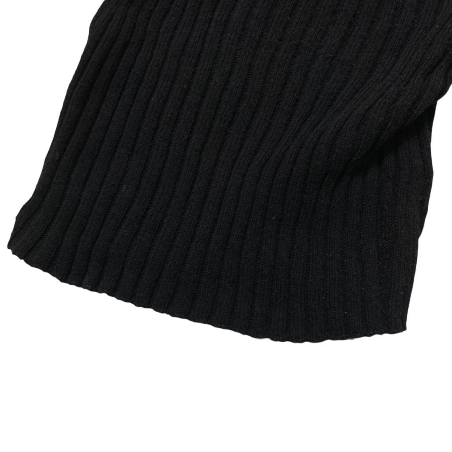 シシクイ SHISHIKUI 半袖ニット ブラック サイズ：free : カインドオル