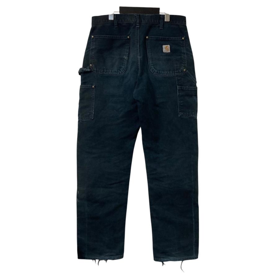 カーハート ダブルニー ブラックB01 BLK w34 USA製 Carhartt カーハート CarHartt USA製 ダブルニー デニムパンツ