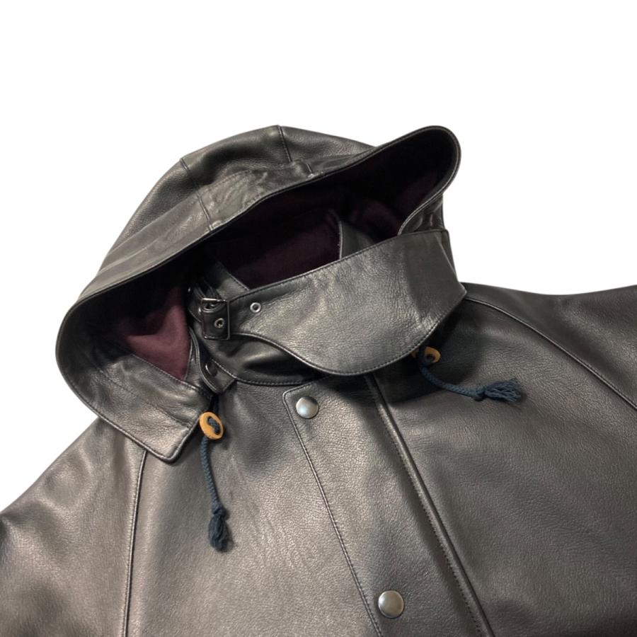 マーティー 【値下げ】MAATEE＆SONS 23AW LAMB LEATHER SUBMARINE JK