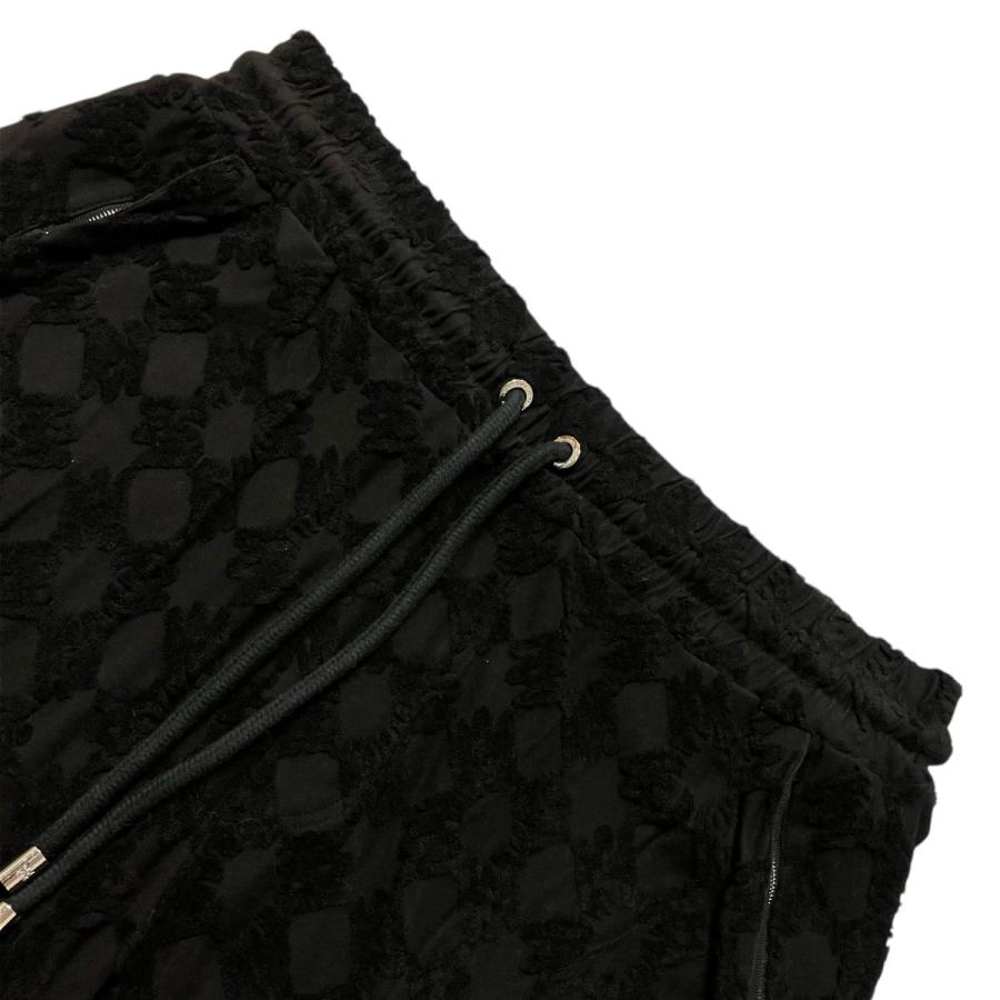 アミリ AMIRI 25SS MA QUAD TOWELING SHORT ハーフパンツ SRAMJYSH1039SMRCBL ブラック サイズ：UK_2