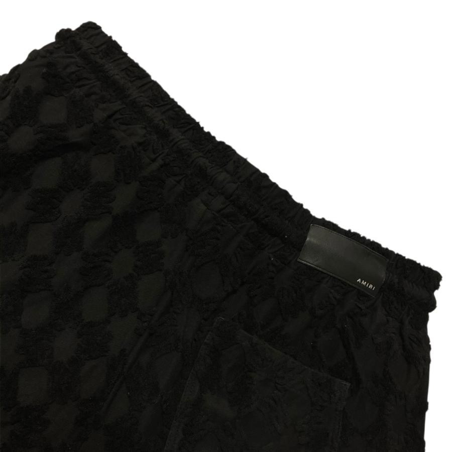アミリ AMIRI 25SS MA QUAD TOWELING SHORT ハーフパンツ SRAMJYSH1039SMRCBL ブラック サイズ：UK_3