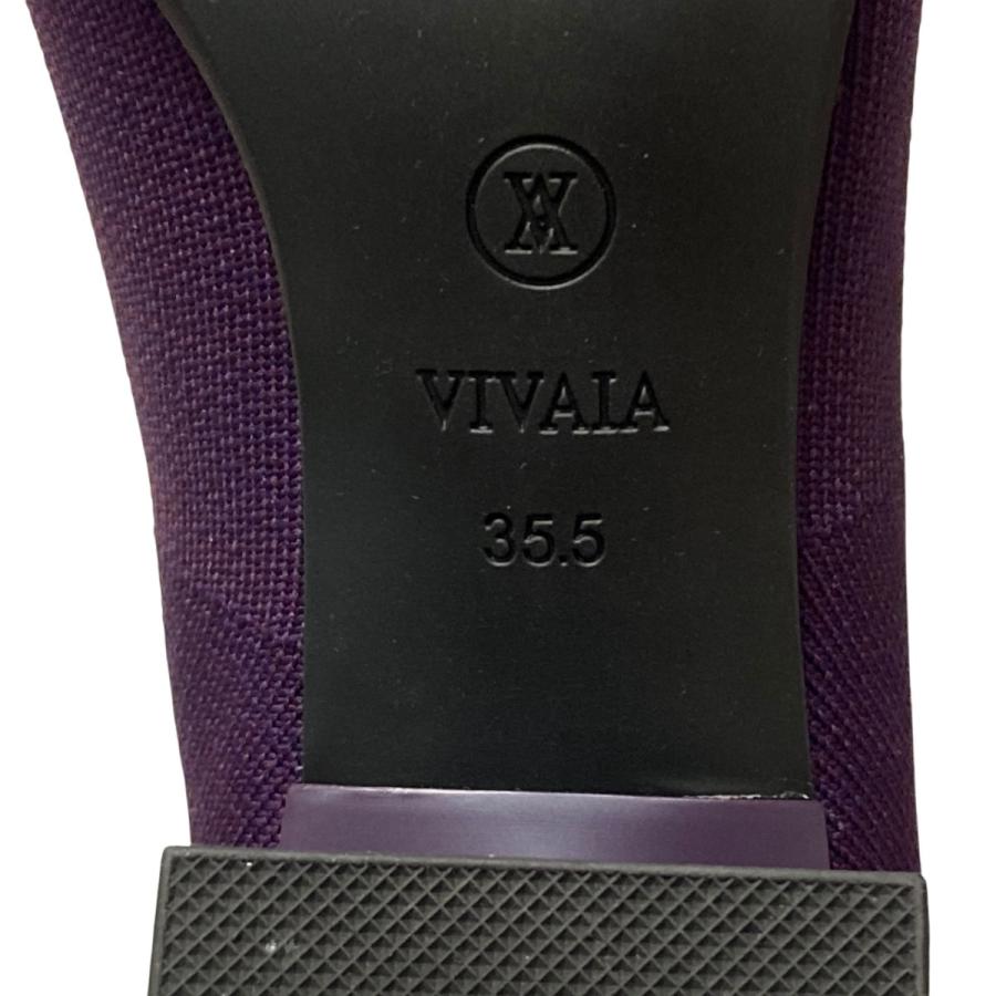 ビバイア VIVAIA Regina Pro ショートブーツ パープル サイズ：35.5