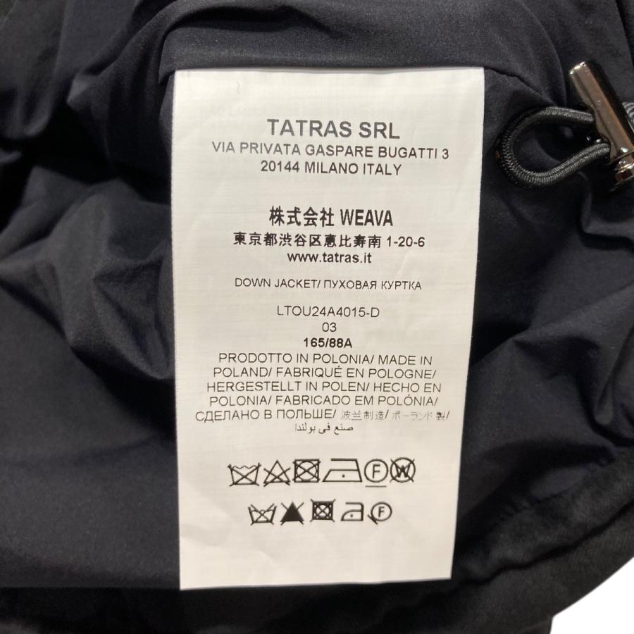 タトラス TATRAS ダウンコート LTOU24A4015 D ブラック サイズ：3の画像