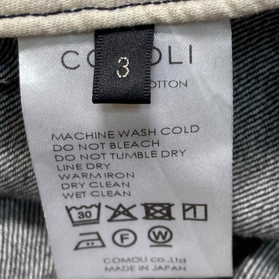 COMOLI（コモリ） 【値下げ】COMOLI 25SS ネイビーデニム テーパード 
