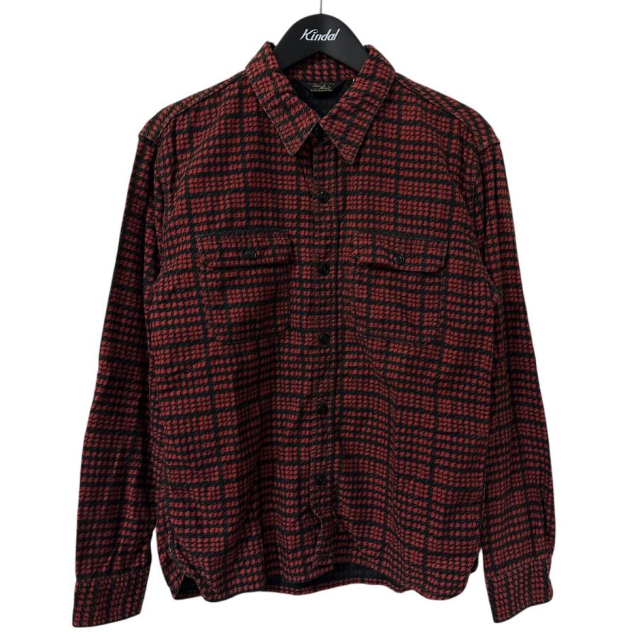 The Flat Head（フラッドヘッド） ザ フラットヘッド 千鳥格子長袖 