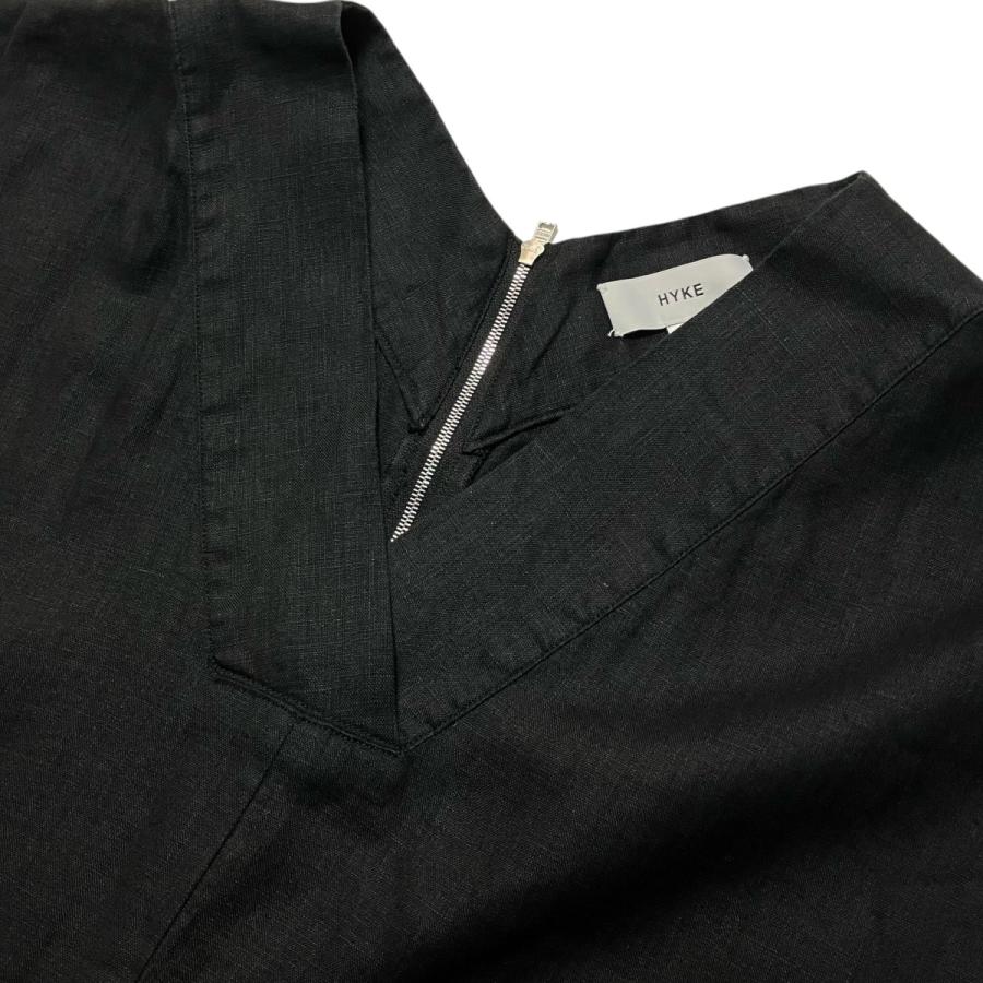 HYKE（ハイク） HYKE LINEN JUMPSUIT リネン地ジレジャンプスーツ 231