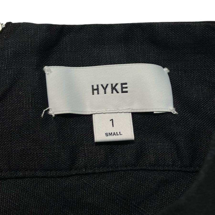 HYKE / ハイク | 2023SS | linen long vest リネン ロングベスト | 2 | ブラック | レディース HYKE / ハイク | 2023SS | linen long vest リネン ロングベスト | 2