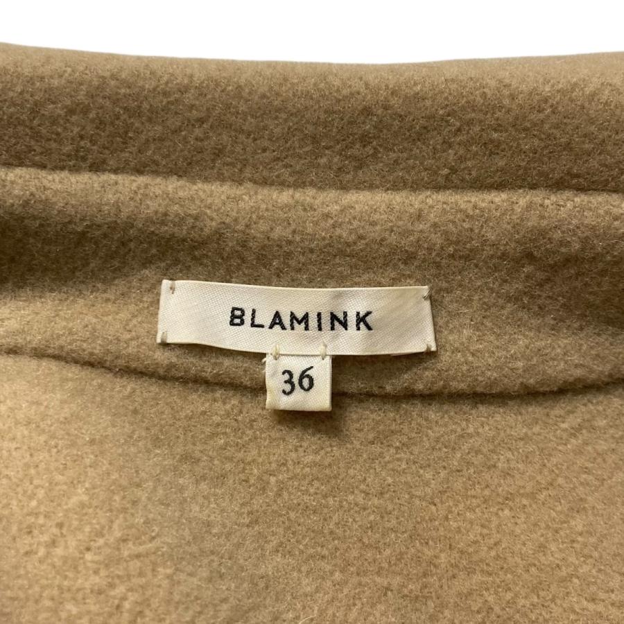 ブラミンク BLAMINK ウールダブルフェイススリーブレスコート ウールコート 7925 230 0399 ベージュ サイズ：36_5