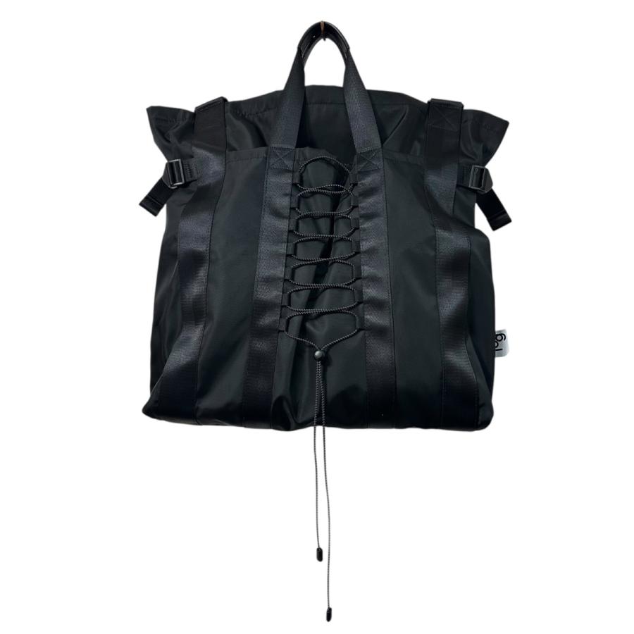 キシダミキ KISHIDAMIKI oversized 2way bag 2WAYバッグ ブラック