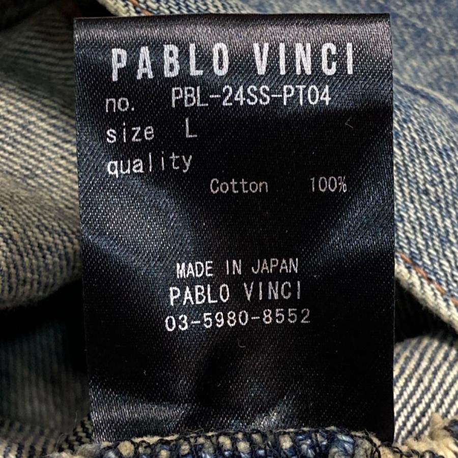 値下げ】PABLO VINCI 24SS Scratch remake denim pants ダメージデニム