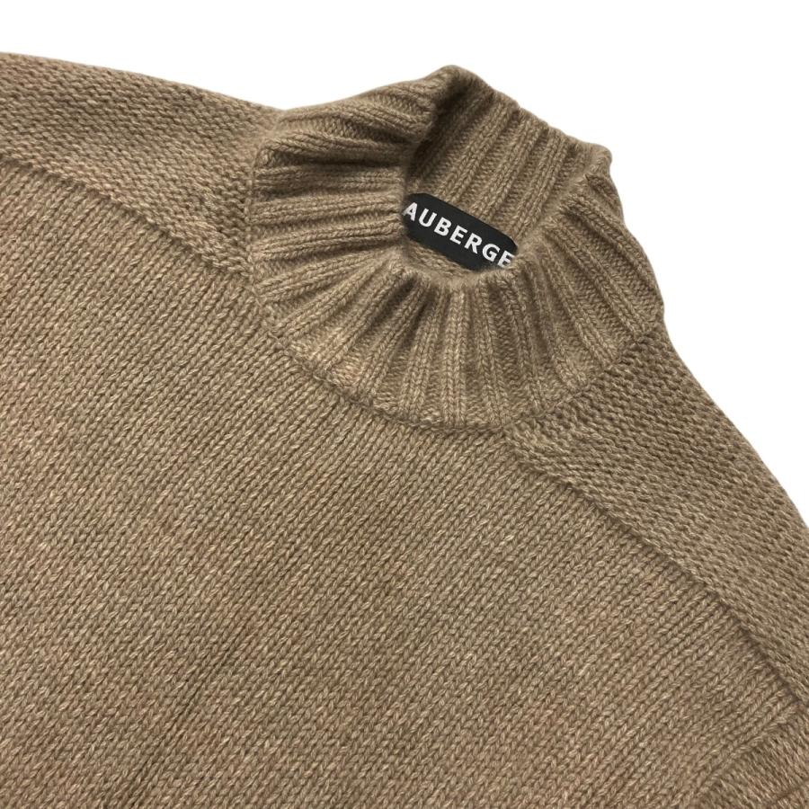 AUBERGE NEST ニット 40 オーベルジュ AUBERGE Nest Lux ハイネックニット ベージュ サイズ：44