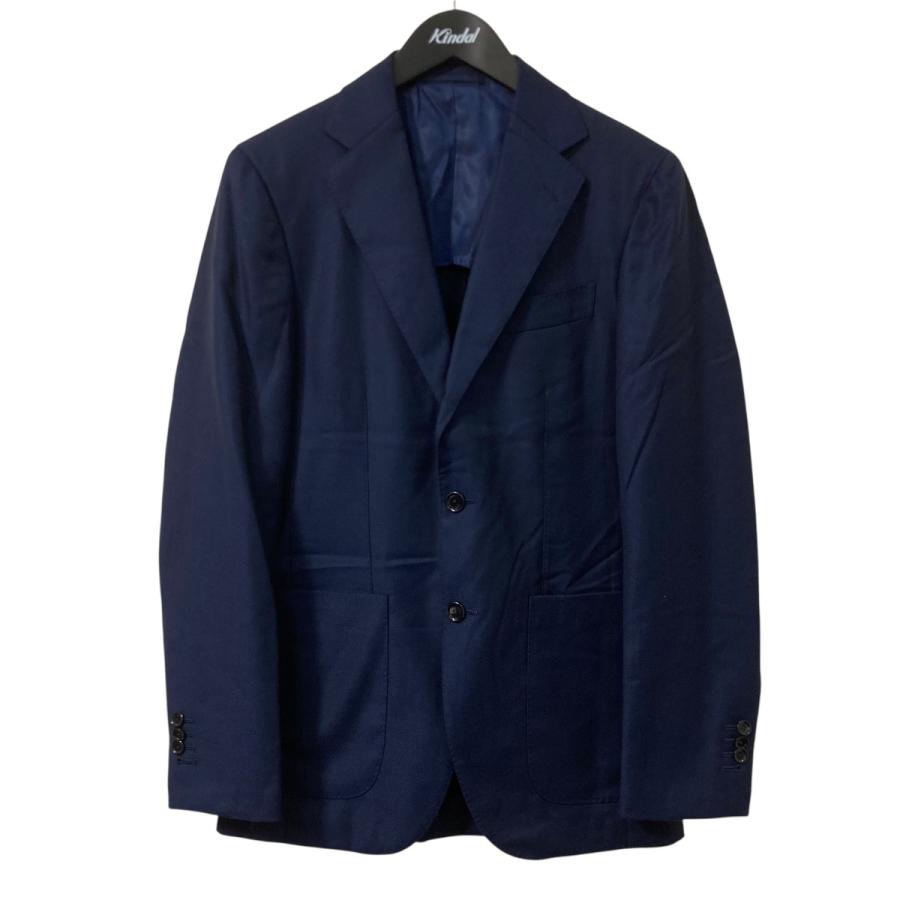 美品 BEAMS F ネイビー スーツ 46 ビームスエフ スーツ ネイビー