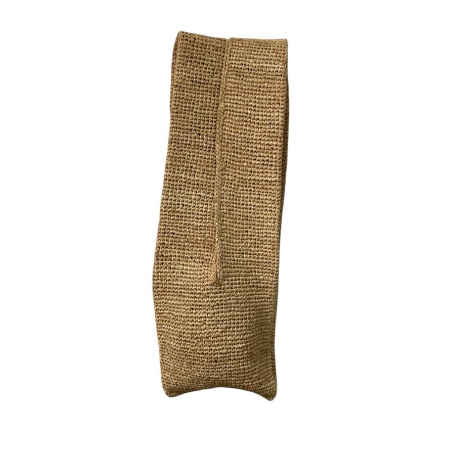 seya. 【値下げ】seya． MINI RAFFIA BAG トートバッグ ベージュ 
