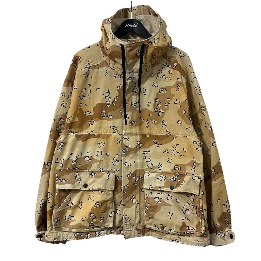 値下げ】ANCELLM 25AW CAMO ZIPUP HOODIE(CHOCOLATE CHIP) フーデッド 