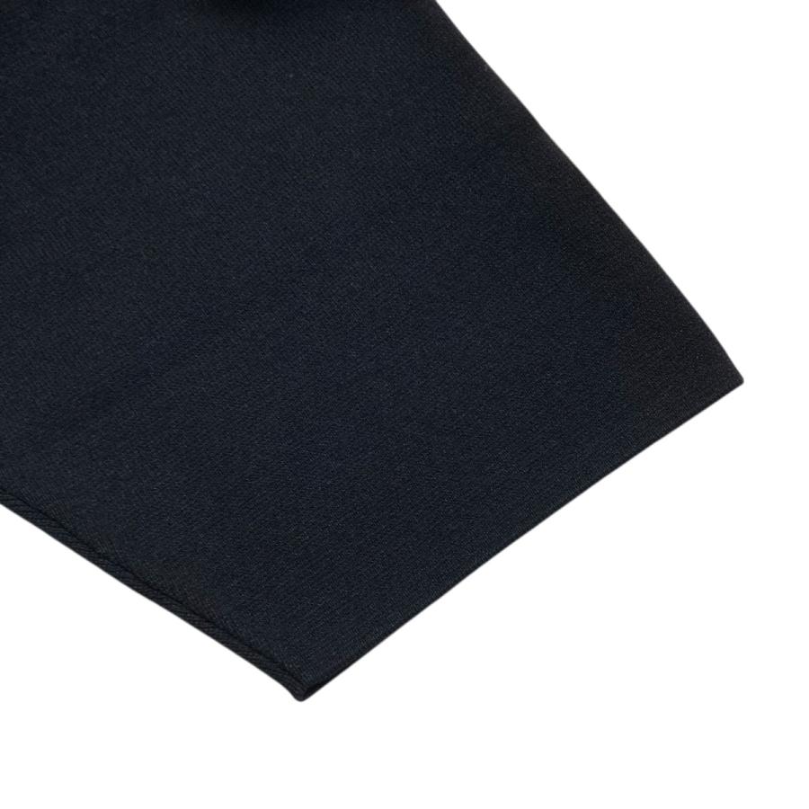 スロープスロウ SLOPESLOW Polo sweater Paper × High twisted wool Half Milano rib_3