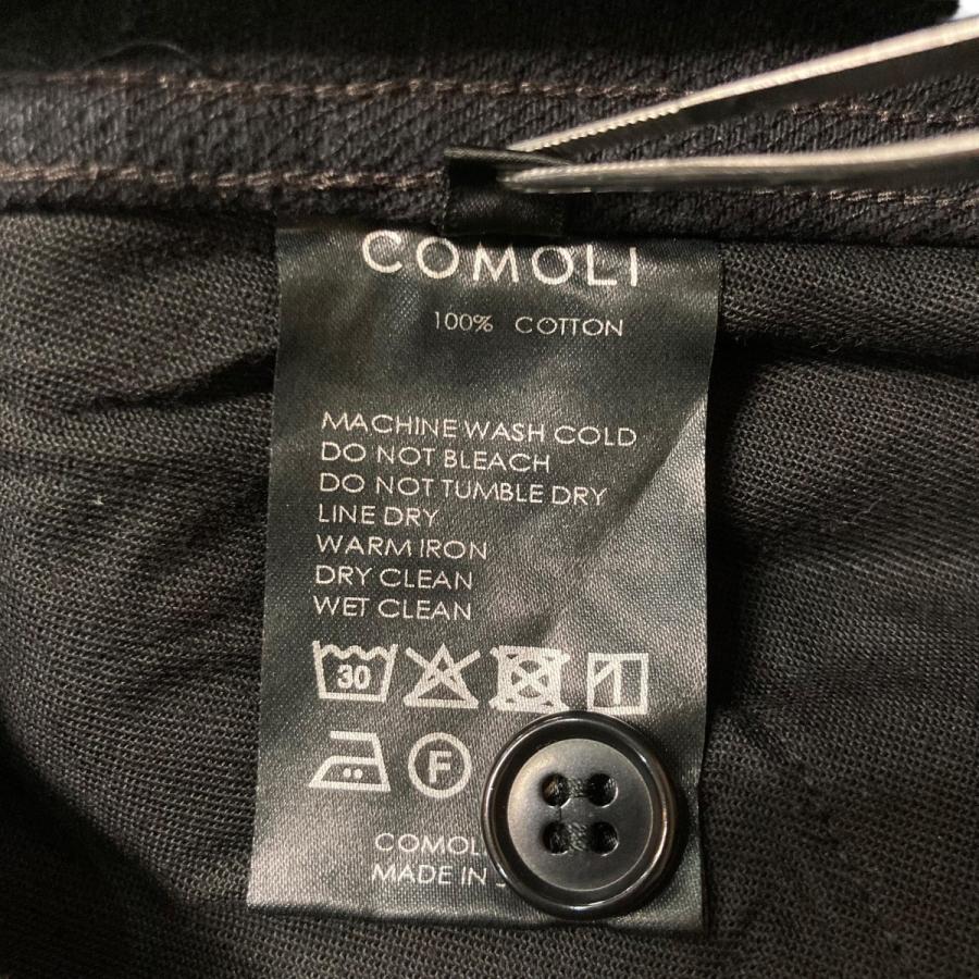 COMOLI（コモリ） COMOLI 25AW ブラックデニム ベルテッドパンツ