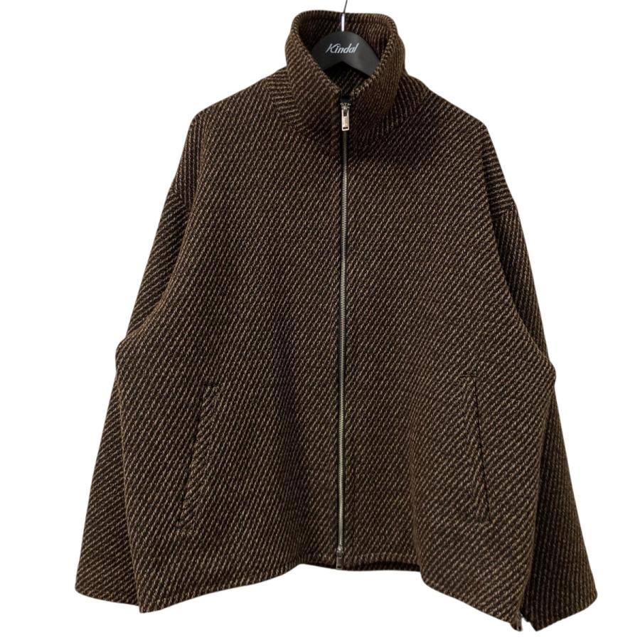 YOKE 23AW ブルゾン YOAK（ヨーク） YOKE 23AW FRONT ZIP STAND COLLAR BLOUSON ウール