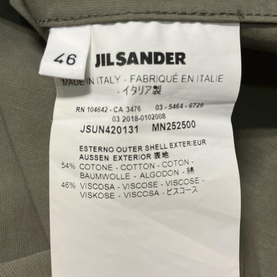 【新品未使用】JIL SANDER+ フード付きジャンパー ライトグリーン JIL SANDER（ジルサンダー） 【値下げ】JIL SANDER スモックパーカー