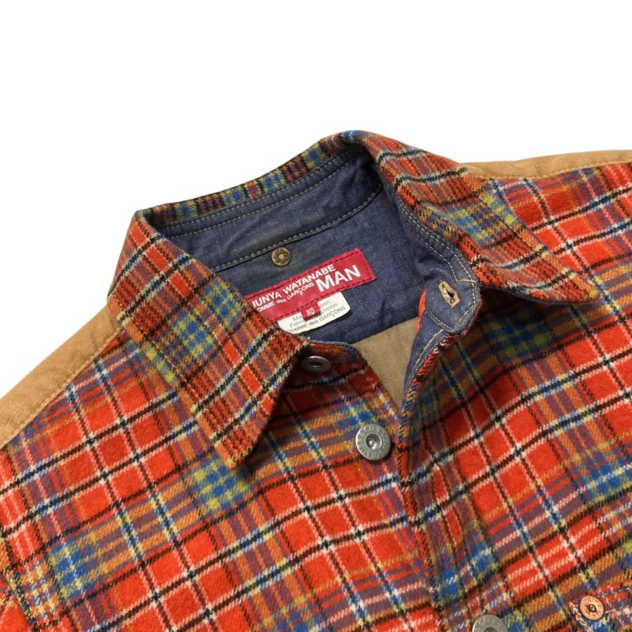 m 美品 JUNYAWATANABE シャツジャケット JUNYA WATANABE（ジュンヤワタナベ） 【値下げ】JUNYA WATANABE MAN