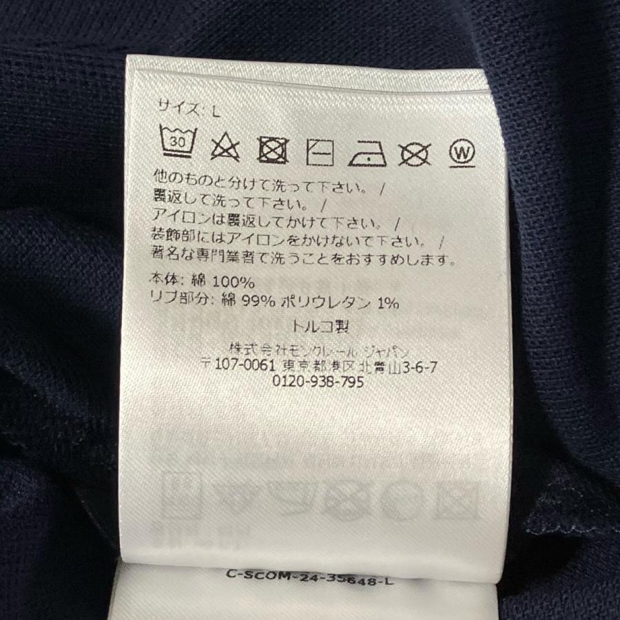 モンクレール MONCLER SS POLO ポロシャツ K10918A00020 ネイビー サイズ：L_7