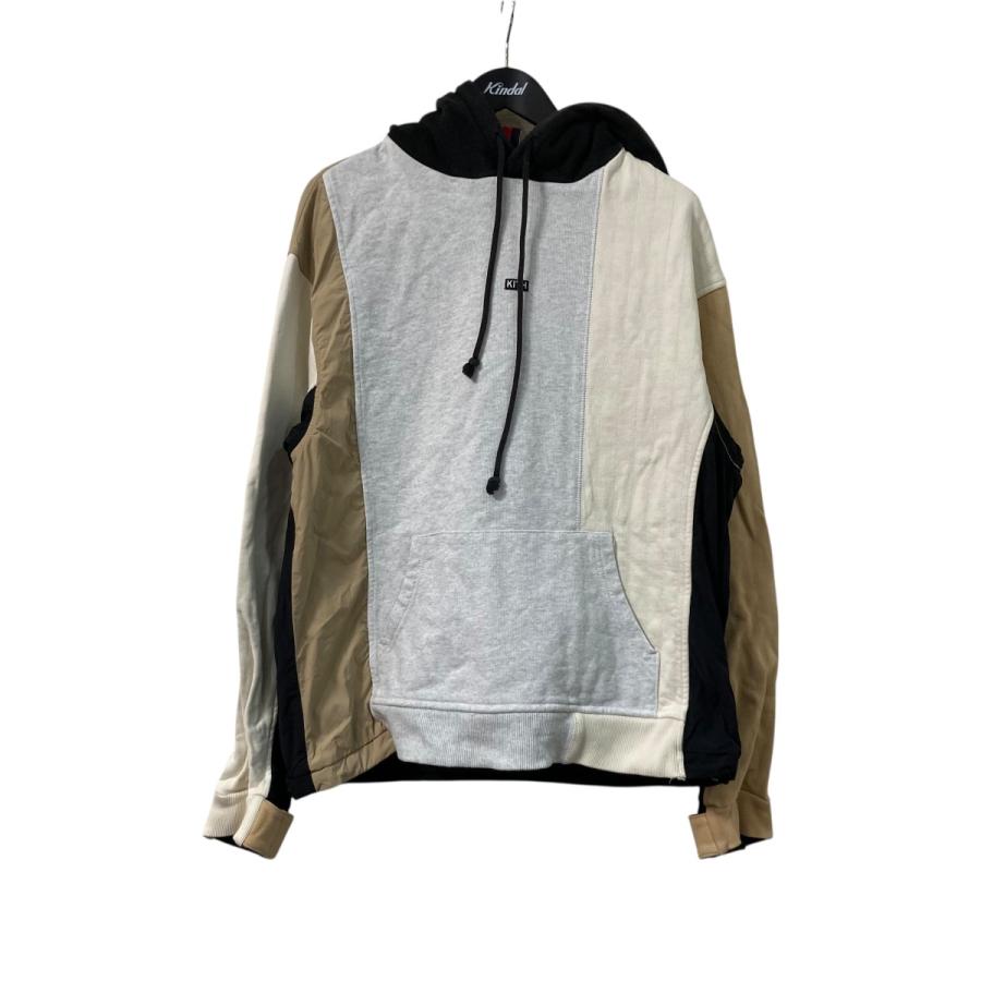 KITH（キス） KITH Quilted Colorblock Hoodie 異素材ドッキング