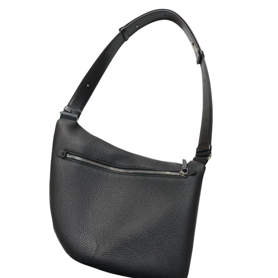 値下げ】Maison Margiela 5AC Saddle Bag 型押しショルダーバッグ 