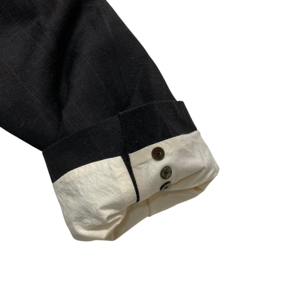 エンソウ ENSOU Ghost Lapel Jacket テーラードジャケット ブラック