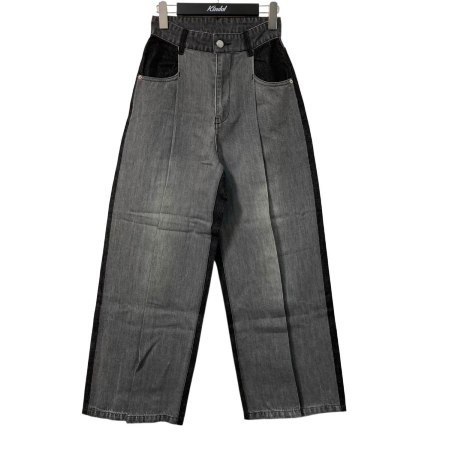 FRAY I.D フレイアイディー 　ボックスタックワイドデニムパンツ ボックスタックワイドデニムパンツ（デニムパンツ/ジーンズ）｜FRAY