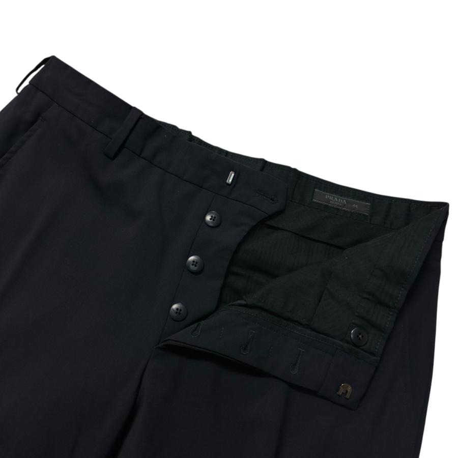 PRADA（プラダ） スラックス ネイビー サイズ：46 : カインドオルYahoo