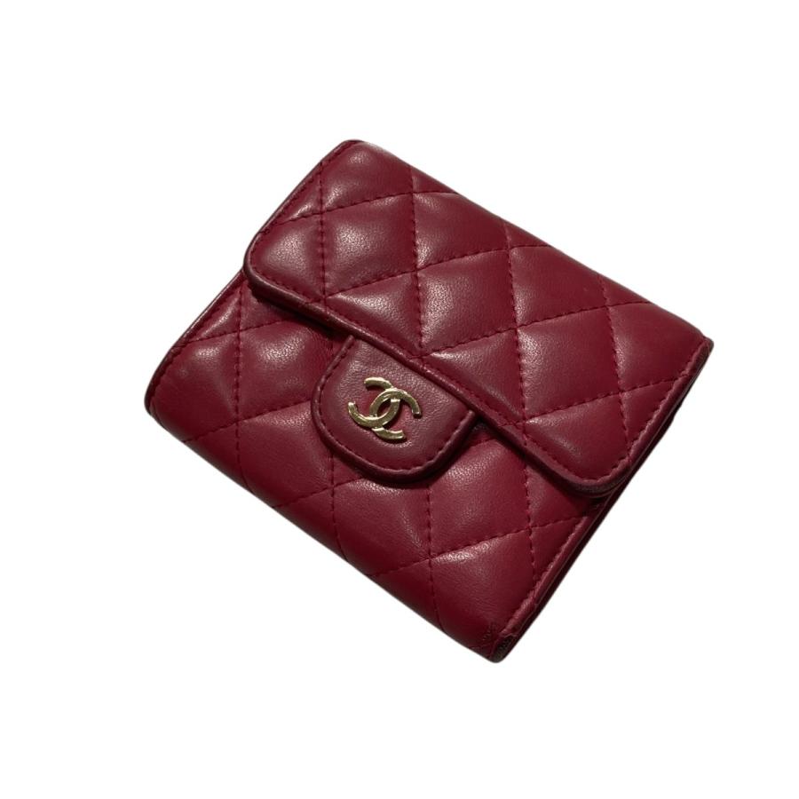 CHANEL（シャネル） 【値下げ】CHANEL 3つ折り財布 ピンク (名古屋栄店 