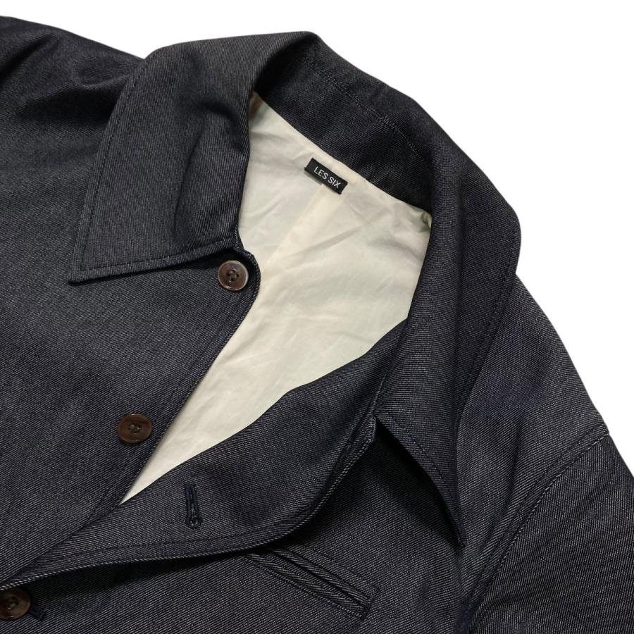 LES SIX（レシス） カバーオール un-2-CDJ インディゴ サイズ：1