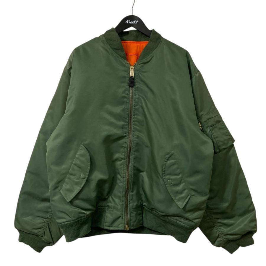 ALPHA（TUMI） アルファ ALPHA 70S MA-1ジャケット オリーブ×オレンジ