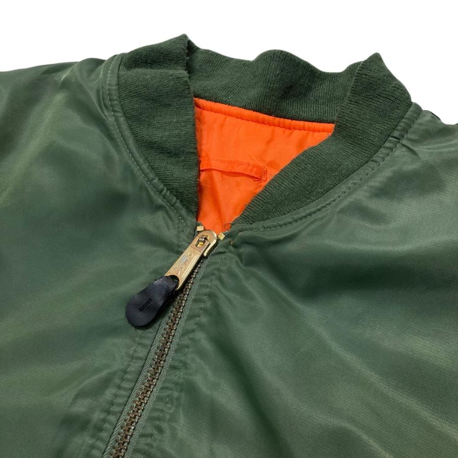ALPHA（TUMI） アルファ ALPHA 70S MA-1ジャケット オリーブ×オレンジ
