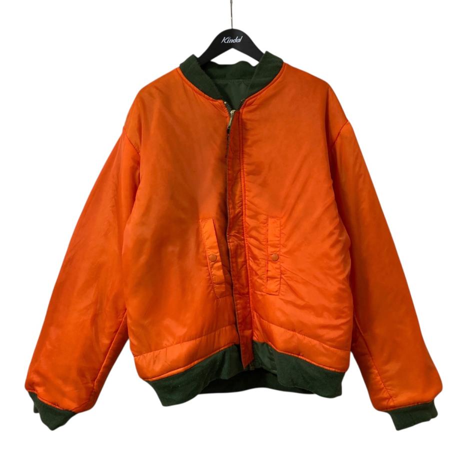 ALPHA（TUMI） アルファ ALPHA 70S MA-1ジャケット オリーブ×オレンジ