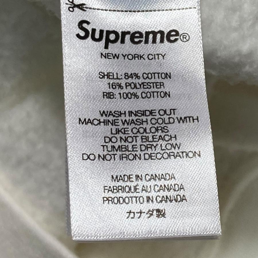 シュプリーム×ナンバーナイン Supreme×NUMBER (N)INE プリントフーディ ホワイト サイズ：XL