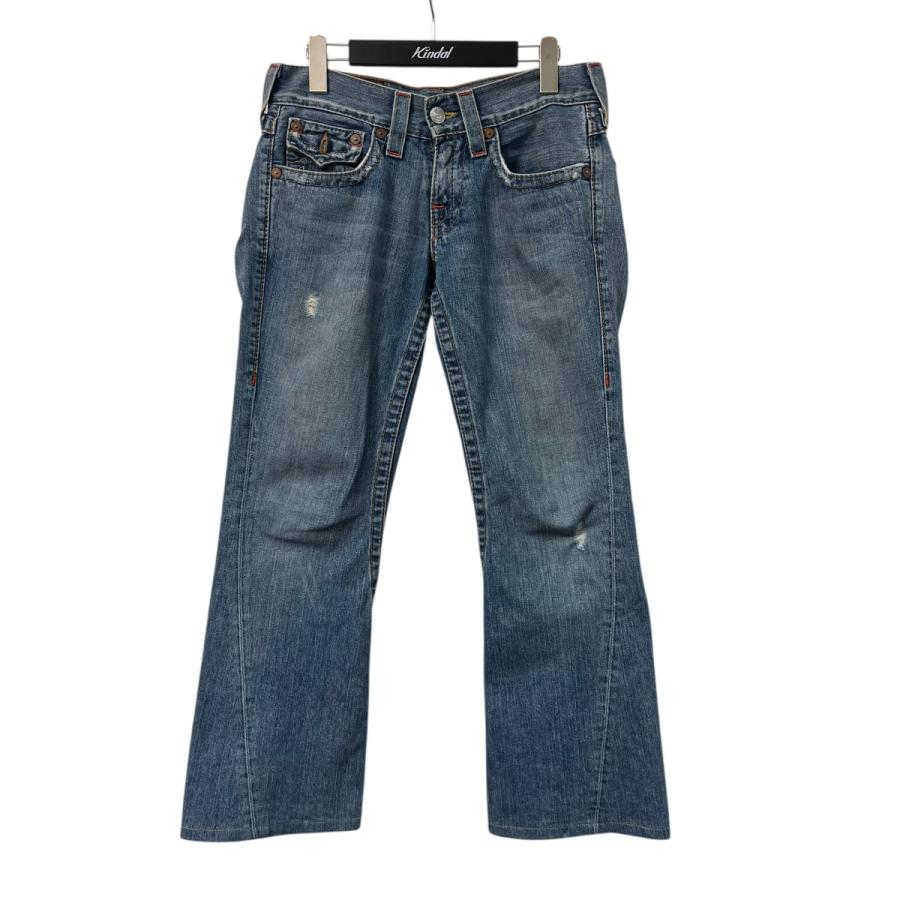 TRUE RELIGION（トゥルーレリジョン） デニムパンツ ブルー サイズ：27