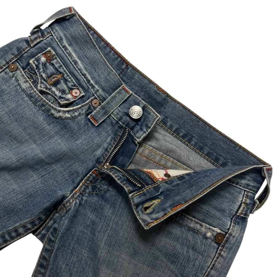 TRUE RELIGION（トゥルーレリジョン） デニムパンツ ブルー サイズ：27