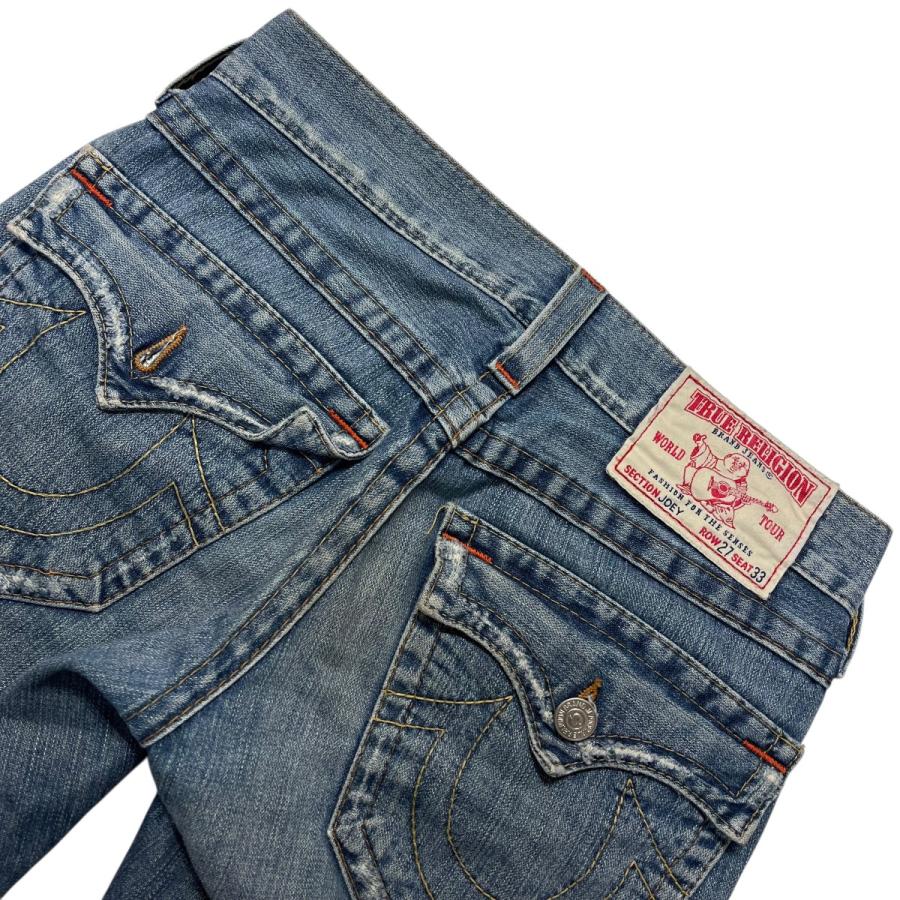 TRUE RELIGION（トゥルーレリジョン） デニムパンツ ブルー サイズ：27